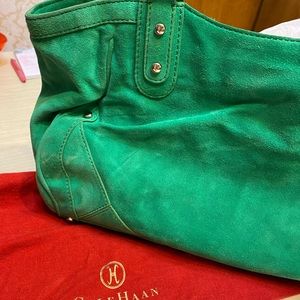Cole Haan suede purse